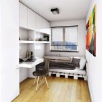 غرفة نوم على الطراز الاسكندنافي