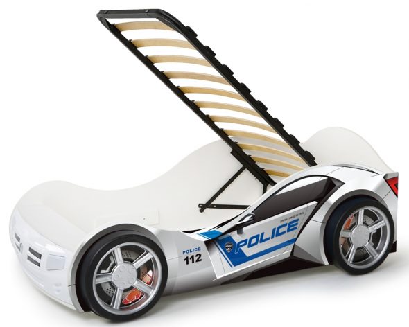 السرير مع آلية الرفع