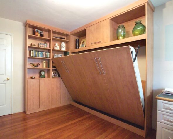 تحويل السرير للشقة من غرفة واحدة