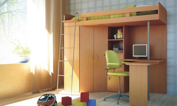 أثاث لحضانة صغيرة