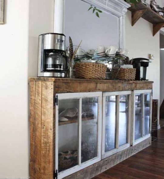 الأثاث DIY من الصور الخردة المواد