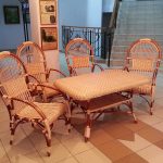 مجموعة الأثاث الخوص