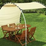 سقيفة الحديقة مع إطار الأنابيب البلاستيكية