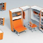 تحويل الأثاث غير عادية لشقة صغيرة