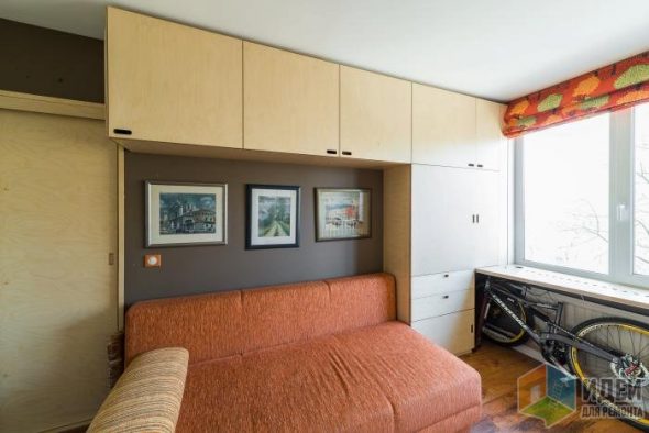 أثاث مخصص لغرفة المعيشة من الخشب الرقائقي