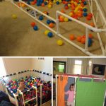 مزيفة للأطفال من الأنابيب البلاستيكية