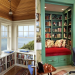 أرفف بنيت في مكانه