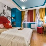 مجموعة متنوعة من الدهانات لغرفة نوم الأفراد المبدعين