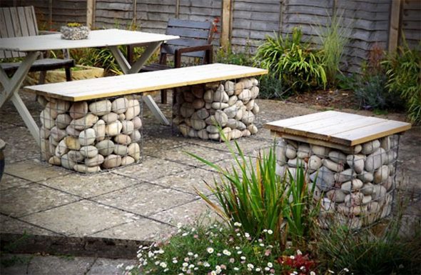 أثاث الحدائق تفعل ذلك بنفسك الصورة