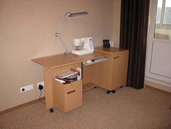 جعل جدول مستقل لخياطة