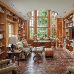 أنيقة غرفة المعيشة مجلس الوزراء في نمط خمر