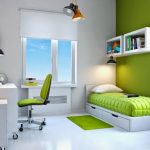 غرفة نوم حديثة لسيدة صغيرة حديثة