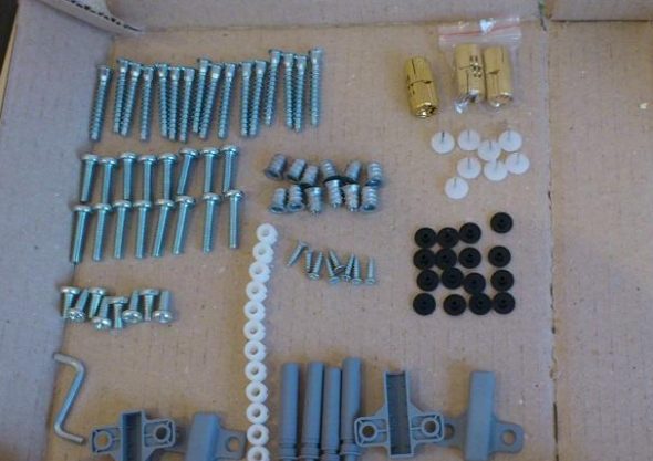 مربع مع التجهيزات