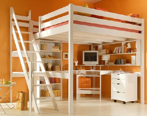 سرير مزدوج علوي للكبار