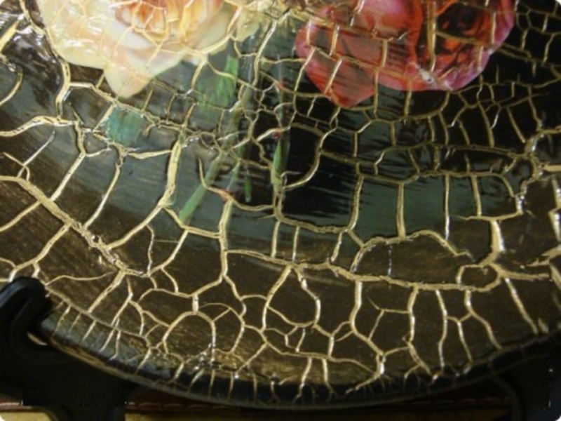 ديكور الجدول Craquelure