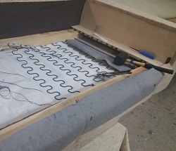 إصلاح أريكة - استبدال الينابيع