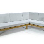 زاوية ناعمة كبيرة لتناول الطعام