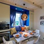 أريكة في المطبخ