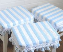 غطاء وسادة على البراز