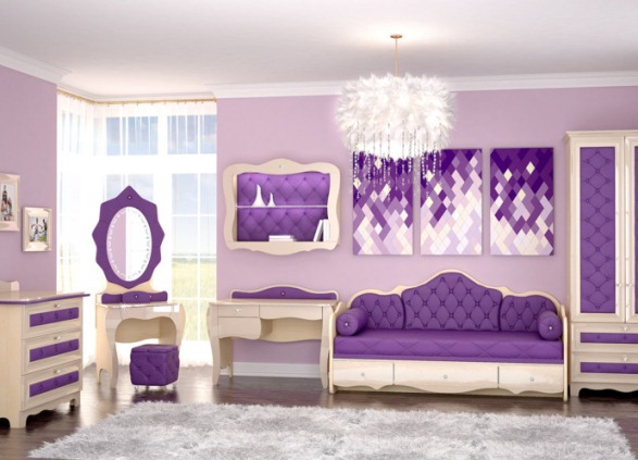 بروفانس غرفة المعيشة نمط