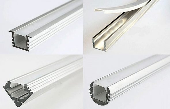 مربع أو التفاف لشريط LED