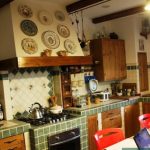 المطبخ الخشب جميلة وأصلية