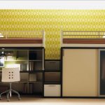 سرير علوي للشباب