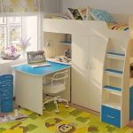 العلية السرير للطالب