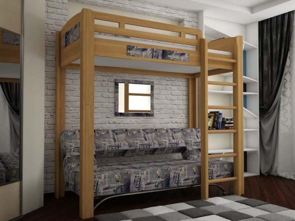 شجرة سرير علوي