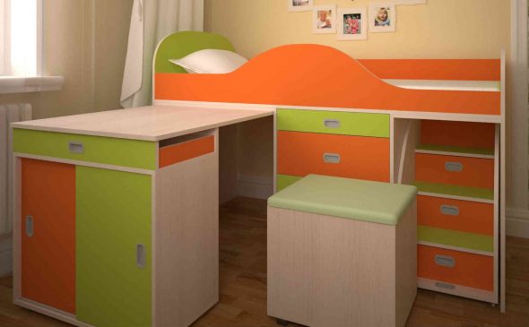 سرير العلية كيد