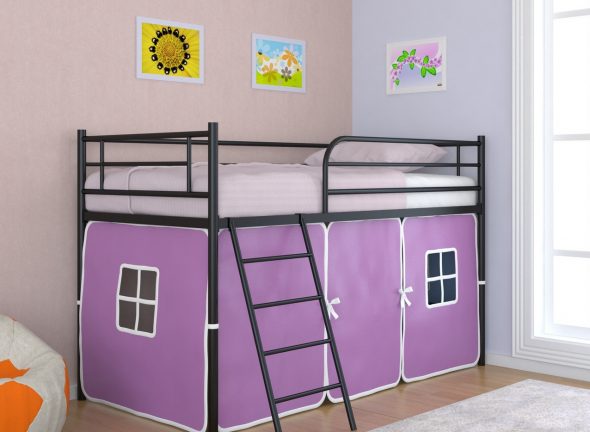 سرير العلية المعادن Assol