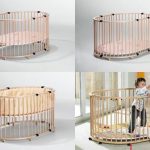 السرير السرير مع ثلاثة مستويات