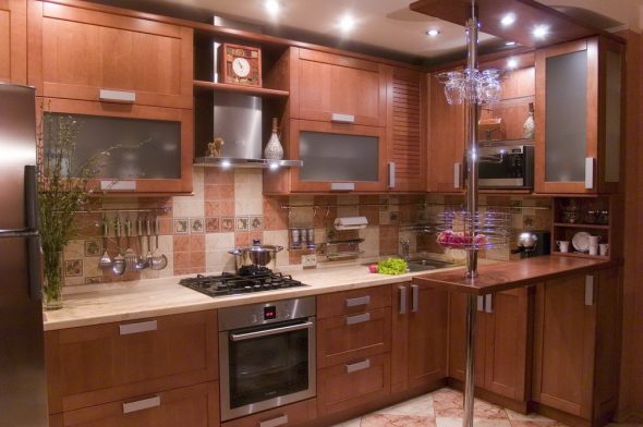 المطبخ الخشب