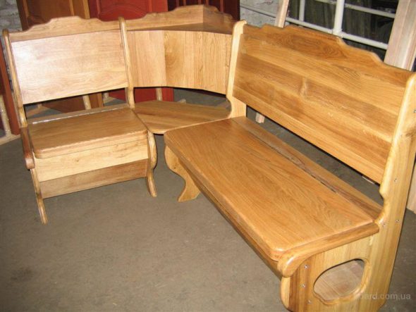 ركن المطبخ من شجرة