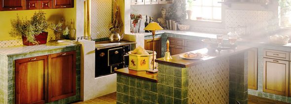 المطبخ متآلف بأيديهم