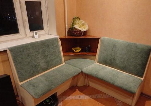 ركن المطبخ الناعمة تفعل ذلك بنفسك