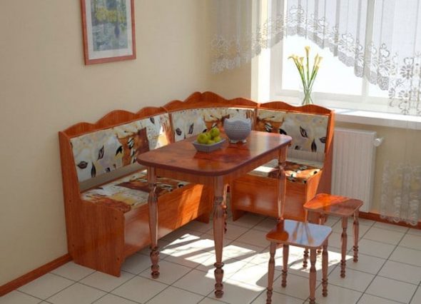 ركن ناعم للمطبخ