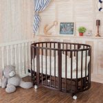 سرير طبيعي وآمن للطفل