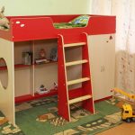 سرير علوي غير عادي للأطفال