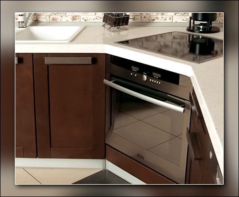 وضع غير قياسي للمعدات في الزاوية