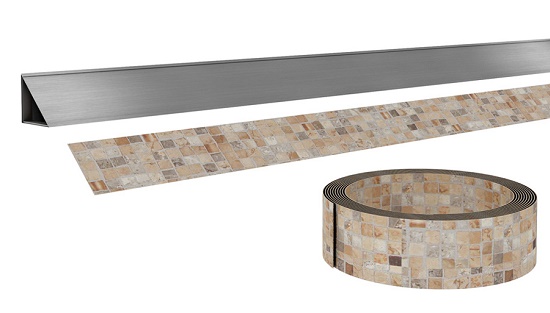 اللوح الألومنيوم مع ملصقا