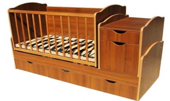 سرير محول مستطيل