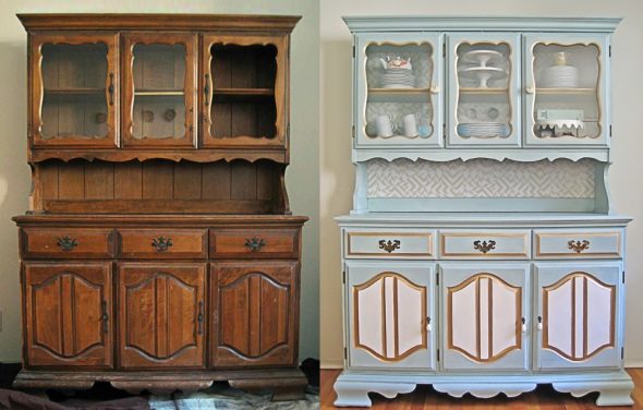 الأثاث الذي تم تجديده