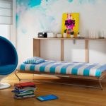 غرفة نوم الأطفال الغيوم