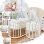 مهد جولة مريحة للنوم الطفل