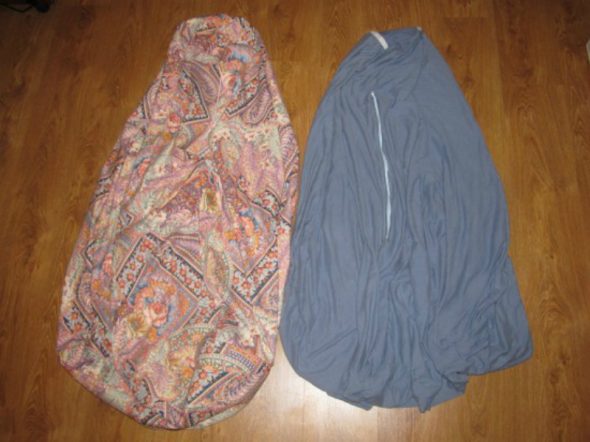 الجزء الداخلي والخارجي لحقيبة الكرسي