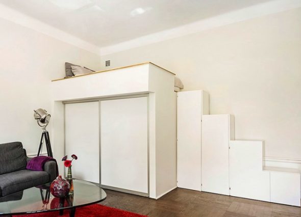 سرير علوي بالغ