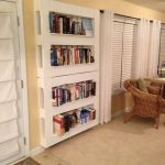 أرفف الكتب البيضاء تفعل ذلك بنفسك