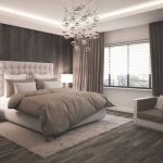 غرفة نوم الداخلية إلى سرير لينة