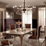 غرفة معيشة أنيقة لتناول الطعام من Feng Shui